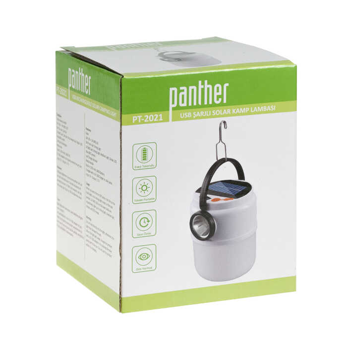 PANTHER%20PT-2021%20USB%20ŞARJLI%20SOLAR%20KAMP%20LAMBASI