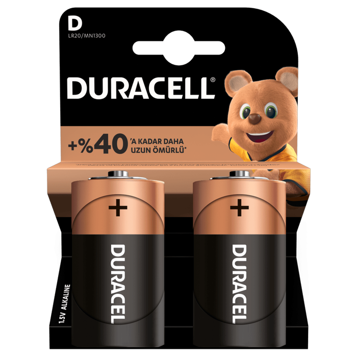 Duracell%20D%20Büyük%20Pil%202’li%20Kart