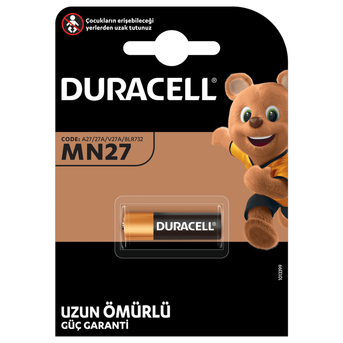 Duracell%20Mn27/27A%20Pil%201’li