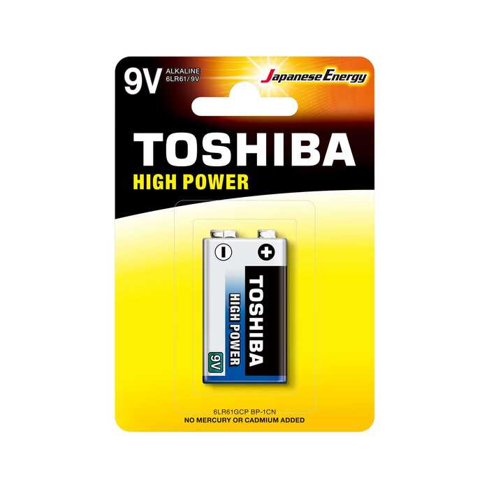 TOSHIBA%206LR61%20HIGH%20POWER%20ALKALIN%209V%201Lİ