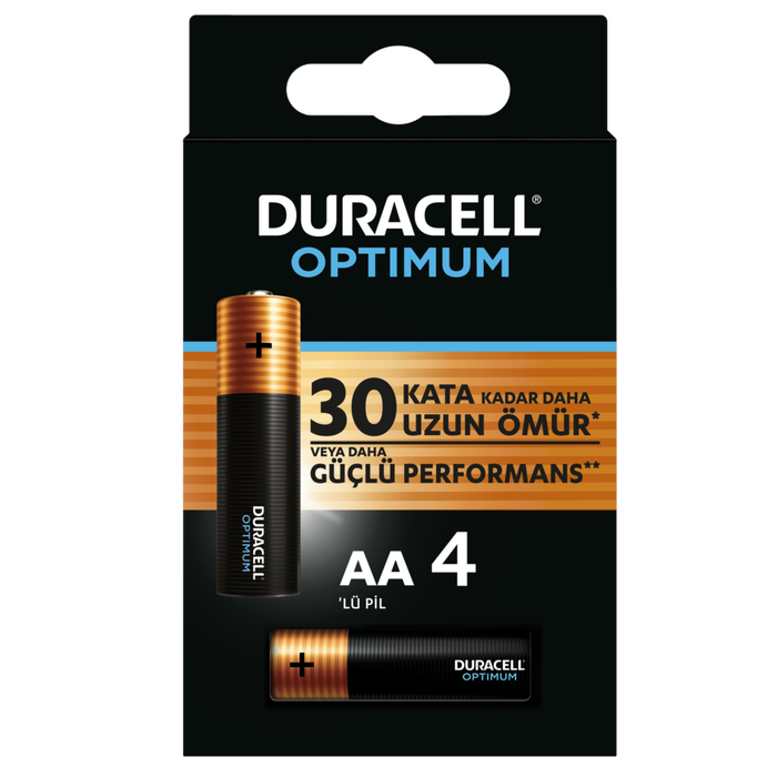 DURACELL%20OPTIMUM%20AA%20KALEM%20PİL%204LÜ