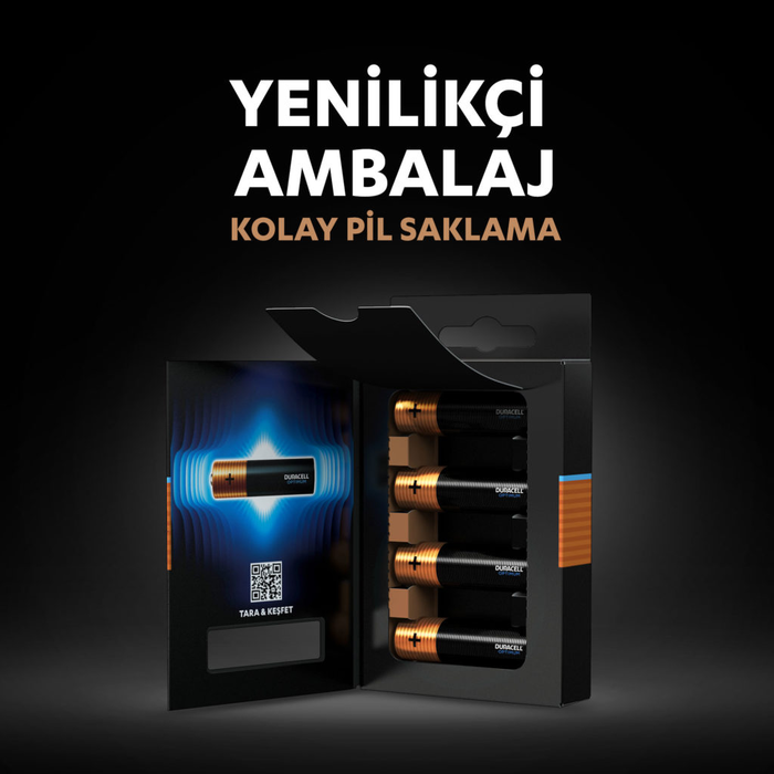 DURACELL%20OPTIMUM%20AA%20KALEM%20PİL%204LÜ