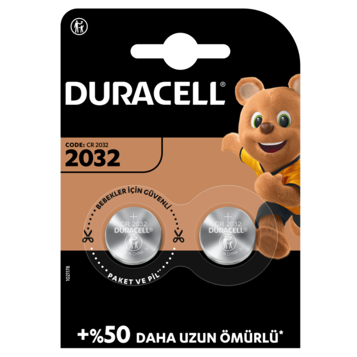 Duracell%20Cr%202032%20Lithium%203V%20Pil%202’li