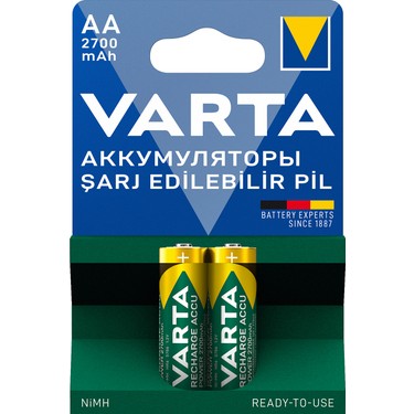 VARTA%202700%20AA%20ŞARJLI%20KALEM%20PİL%202.Lİ%20BLST.