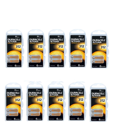 Duracell%20312%20Numara%20Işitme%20Cihazı%20Pili%2010%20Paket%2060%20Adet%20Kulaklık