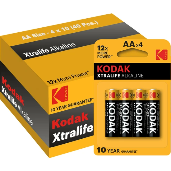 Kodak%20Xtralife%2040%20Adet%20Alkalin%20Kalem%20Pil