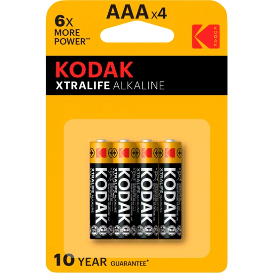 Kodak%20Xtralife%20Alkalin%20Blister%20Ince%20Pil%20K3A%204%20Adet