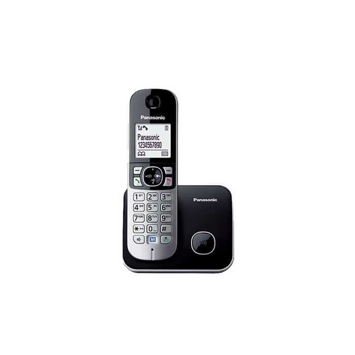 Panasonic%20KX%20%20TG%206811%20Dect%20Telefon%20Siyah