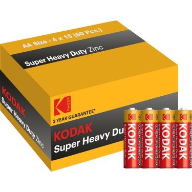 Kodak%2060%20Adet%20Çinko%20Karbon%20Shrink%20AA%20Kalem%20Pil