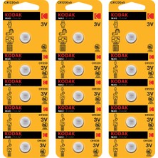 KODAK%20CR%201220%203%20VOLT%20LİTYUM%20PİL%203.LÜ%20PAKET