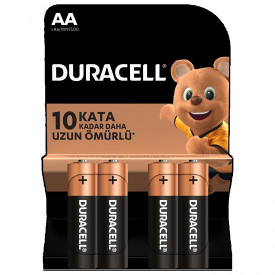 Duracell AA Kalem Pil 4’lü