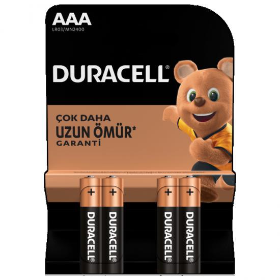 Duracell AAA İnce Pil 4’lü