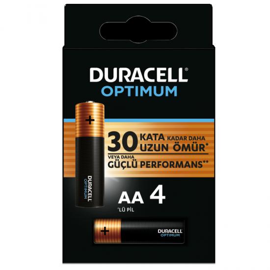 DURACELL OPTIMUM AA KALEM PİL 4LÜ