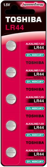 TOSHIBA LR44 ALKALİN PİL 5Lİ