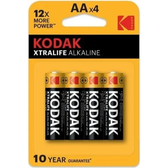 Kodak Xtralife Alkalin 4’lü Alkalin Kalem Pil MN1500