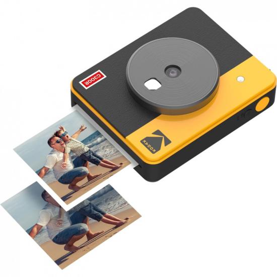 Kodak - Mini 2 Retro Siyah Taşınabilir Fotoğraf Yazıcısı - Siyah