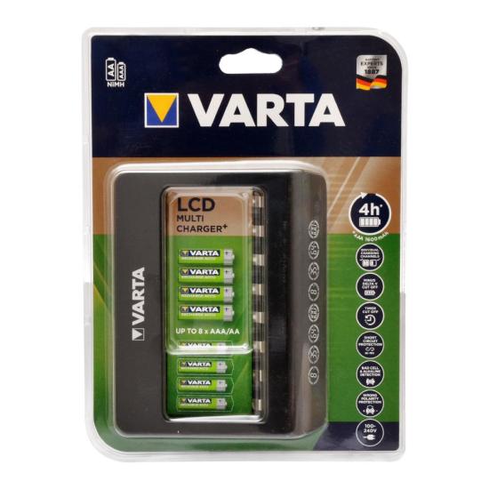 Varta 57681 LCD 8 Slot AA - AAA Pil Şarj Cihazı