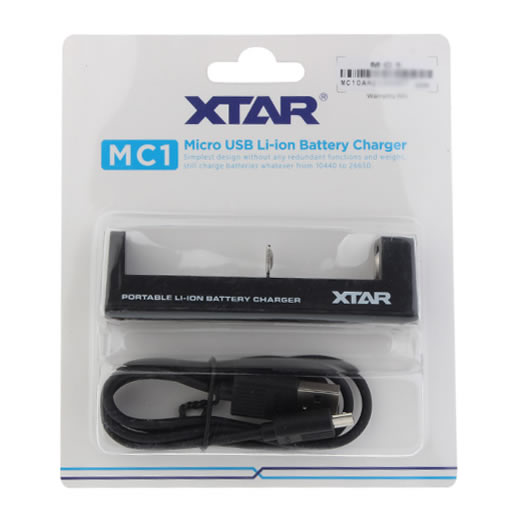 Xtar%20MC1%20Plus%20Şarj%20Cihazı%20Li-Ion%20Bataryalar%203,6%20V/3,7%20V%20için%201%20A’ya%20kadar%20USB%20kablosu%20dahil%20